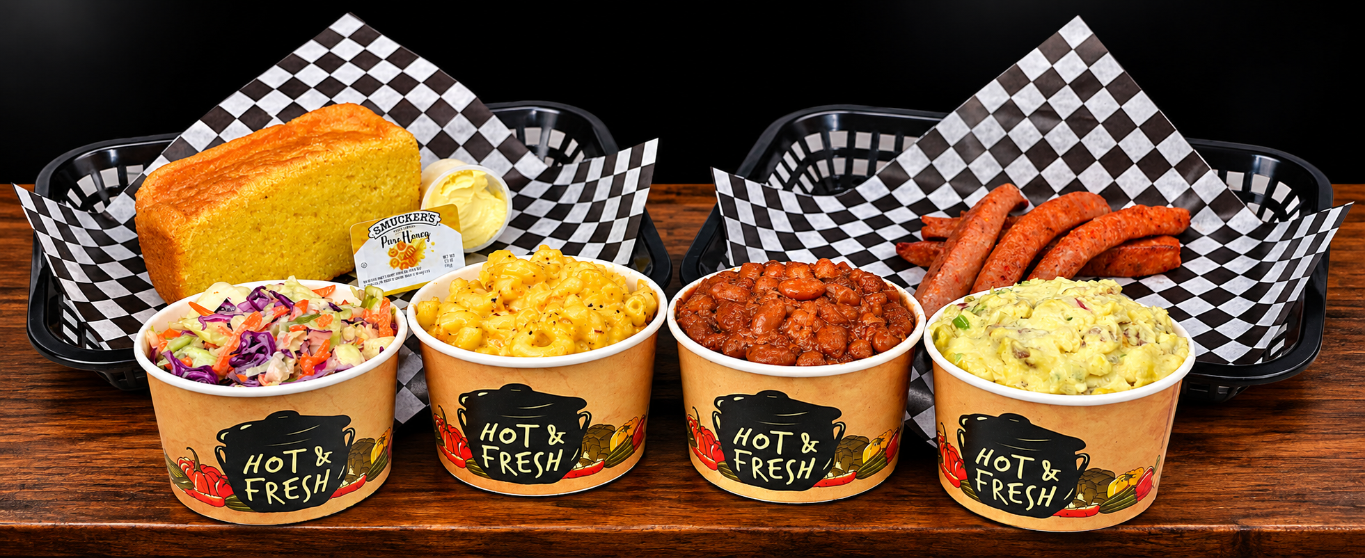 Homemade sides at Danny’s BBQ